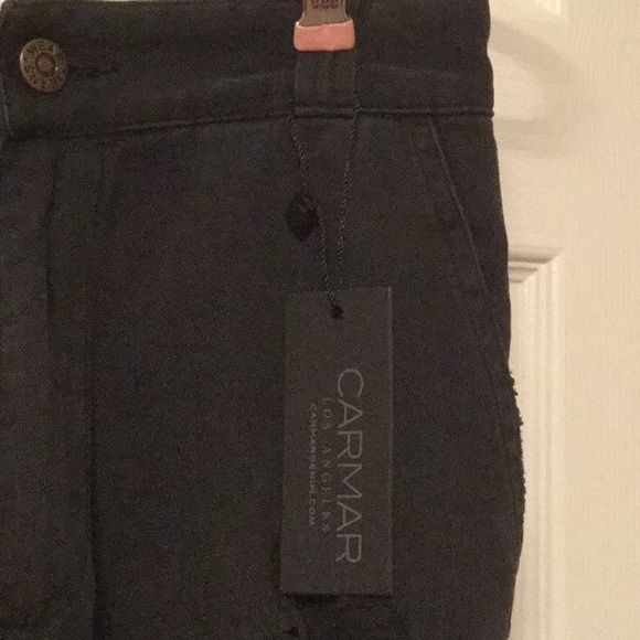 Carmar Los Angeles cropped denim pants Size 10 (Medium) - Picture 2 of 3